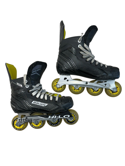Vist Large View of Product Image Which is Used Bauer Roller Hockey Skates Black Junior 05