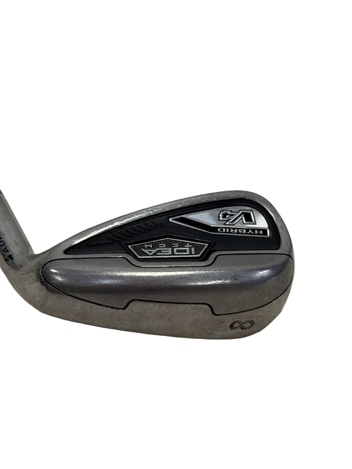 Vist Large View of Product Image Which is Used Adams Golf IDEA TECH V4 Mens Individual Iron RH 8 Iron 37" w/ V4.0 Lite Flex Shaft
