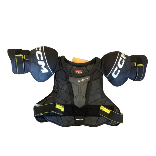 Vist Large View of Product Image Which is Used CCM TACKS VECTOR Senior Shoulder Pads MD