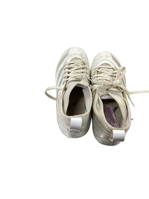 Vist Large View of Product Image Which is Used Adidas Soccer Cleats White Junior 03.5