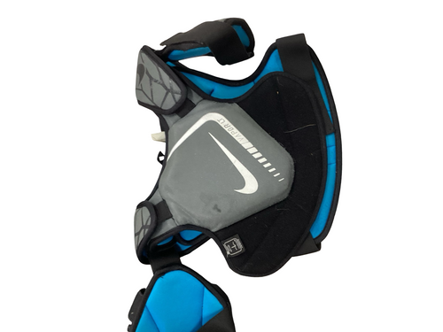Vist Large View of Product Image Which is Used Nike VAPOR LT Lacrosse Shoulder Pads Black SM