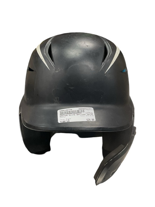 Vist Large View of Product Image Which is Used Easton BPX-01SR Batting Helmet w/Mask Black LG