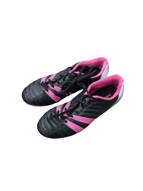 Vist Large View of Product Image Which is Used Adidas Soccer Cleats Black Senior 5.5
