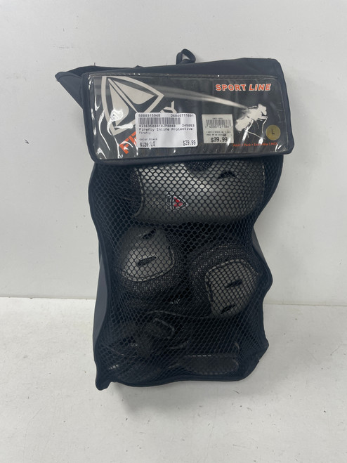 Vist Large View of Product Image Which is Used Firefly Inline Protective Set Black LG
