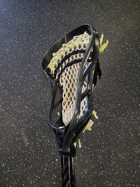 Vist Large View of Product Image Which is Used Maverik CHARGER Mens Atk/Mid LAX Shaft Black