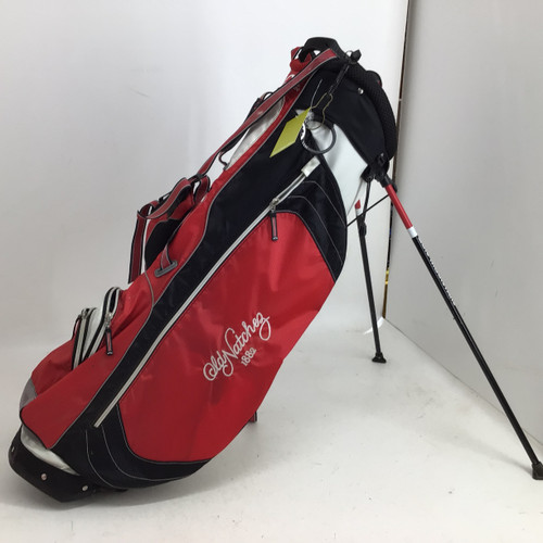 Vist Large View of Product Image Which is Used Sun Mountain SWIFT X STRAP 2 WAY STAND BAG Mens Stand Bag Red