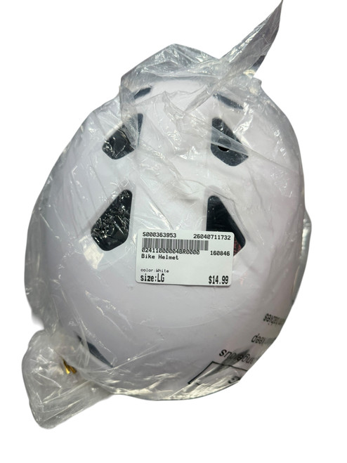 Vist Large View of Product Image Which is Used Bike Helmet White LG