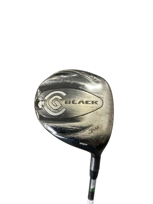 Vist Large View of Product Image Which is Used Cleveland BLACK Mens Fairway Wood RH 3 Wood