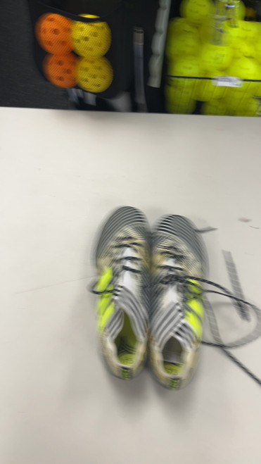 Vist Large View of Product Image Which is Used Adidas Soccer Turf Shoes White Senior 11