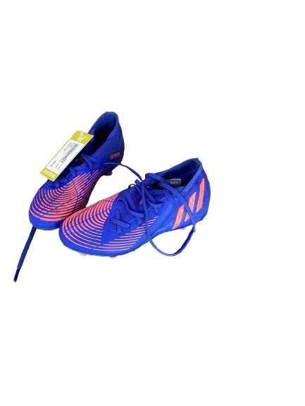 Vist Large View of Product Image Which is Used Adidas Soccer Cleats Royal Blue Junior 03