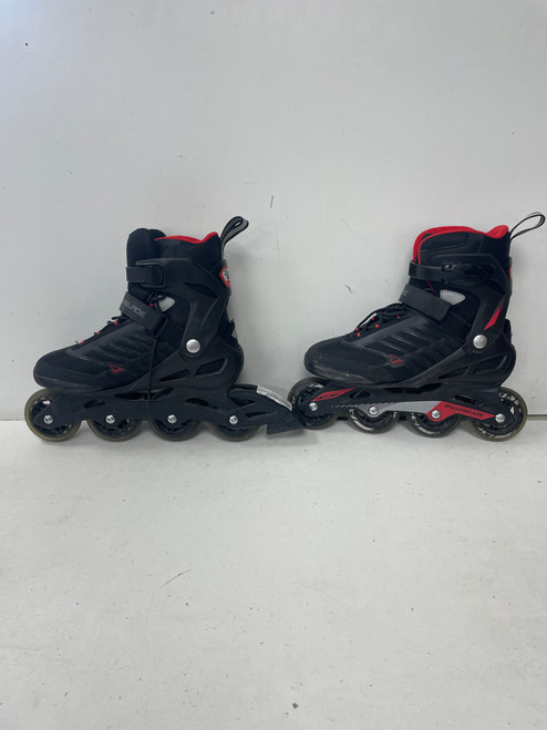 Vist Large View of Product Image Which is Used Rollerblade ZETRA BLADE Senior Rec Fitness Skates Black Senior 8