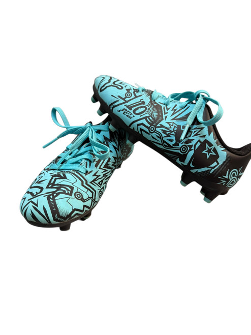 Vist Large View of Product Image Which is Used Puma Soccer Cleats Royal Blue Youth 12.0