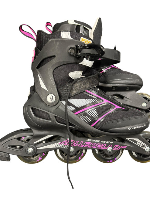 Vist Large View of Product Image Which is Used Rollerblade ZERTRA BLADE W Senior Rec Fitness Skates Black Senior 10