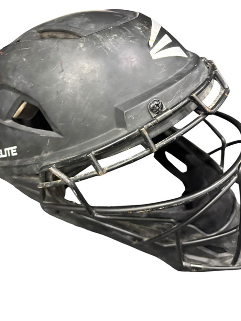 Vist Large View of Product Image Which is Used Easton ELITE Catchers Helmet w/Mask Black LG