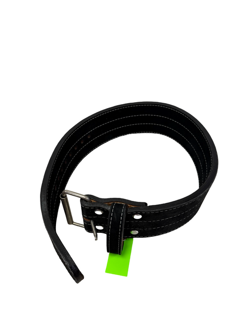 Vist Large View of Product Image Which is Used Leather Powerlifting 10mm Weight Belt MD