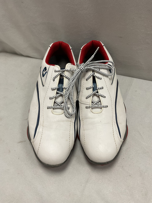Vist Large View of Product Image Which is Used Foot Joy Mens Golf Shoes White Senior 10