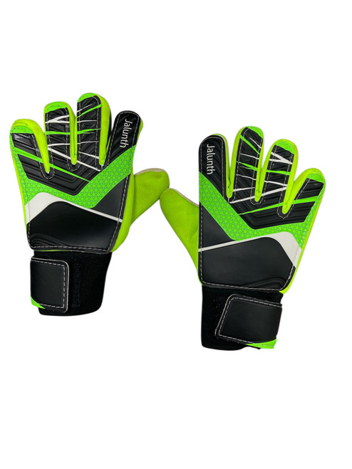 Vist Large View of Product Image Which is Used GOALIE GLOVES Soccer Goalie Gloves Green 5