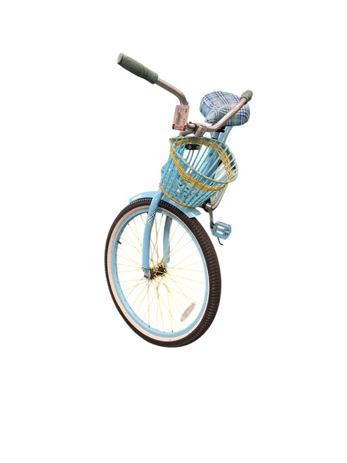 Vist Large View of Product Image Which is Used LA JOLLA CLASSIC Comfort Bike Girls Sky Blue 24"