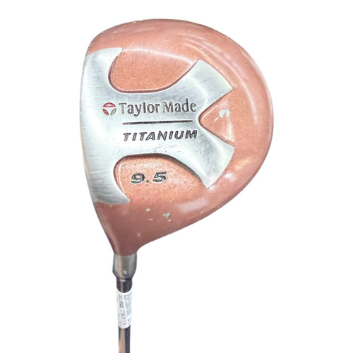 Vist Large View of Product Image Which is Used Taylormade TITANIUM Mens Driver LH 9.5 Degree