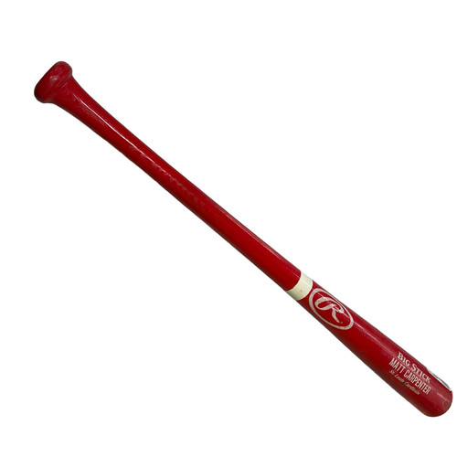 Vist Large View of Product Image Which is Used Rawlings BIG STICK ST LOUIS CARDINALS BB/SB Wood Bat 27"