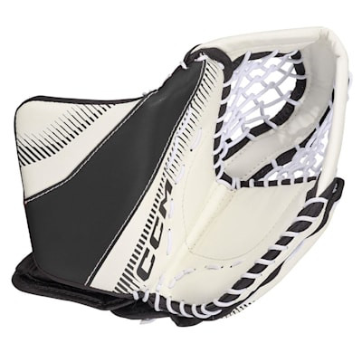 Vist Large View of Product Image Which is New CCM PHENOM YOUTH WHT/BLK CATCHER