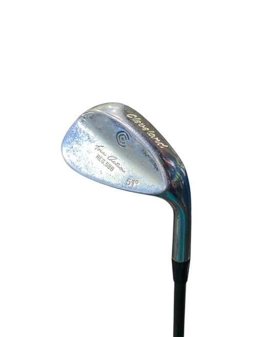 Vist Large View of Product Image Which is Used Cleveland TOUR ACTION Golf Wedge Mens RH 52 Degree