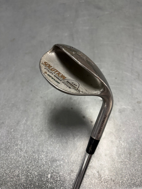 Vist Large View of Product Image Which is Used Dunlop SOLUTION Golf Wedge Mens RH 52 Degree