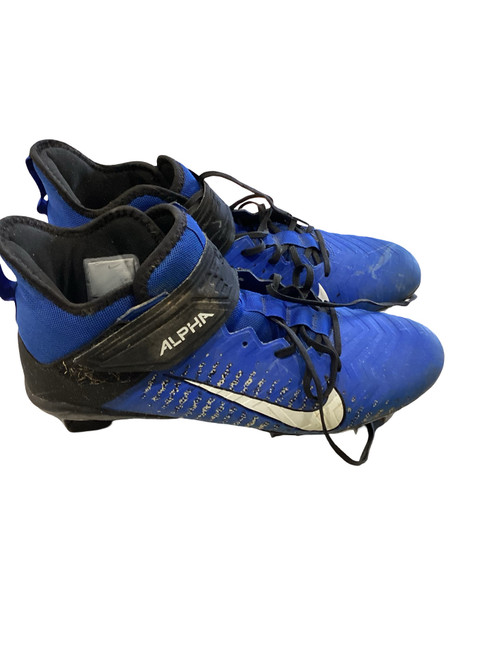 Vist Large View of Product Image Which is Used Nike Adult FB Cleats Royal Blue Senior 10