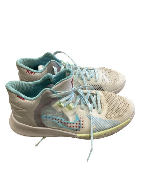 Vist Large View of Product Image Which is Used Nike Basketball Shoes W White Junior 04.5