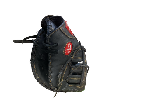Vist Large View of Product Image Which is Used Rawlings RENEGADE BB/SB First Base RH Throw Black 11 1/2"