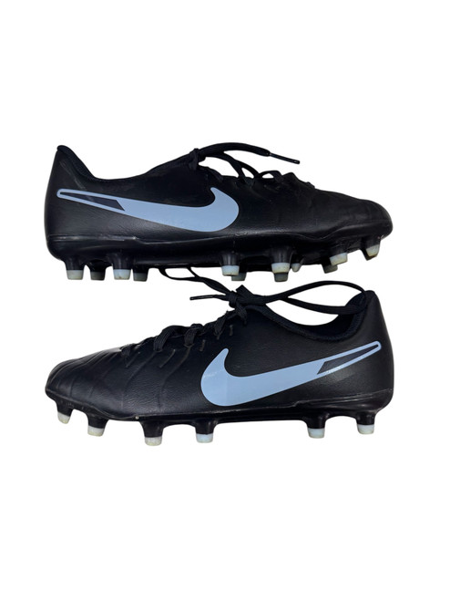 Vist Large View of Product Image Which is Used Nike Soccer Cleats Black Junior 02