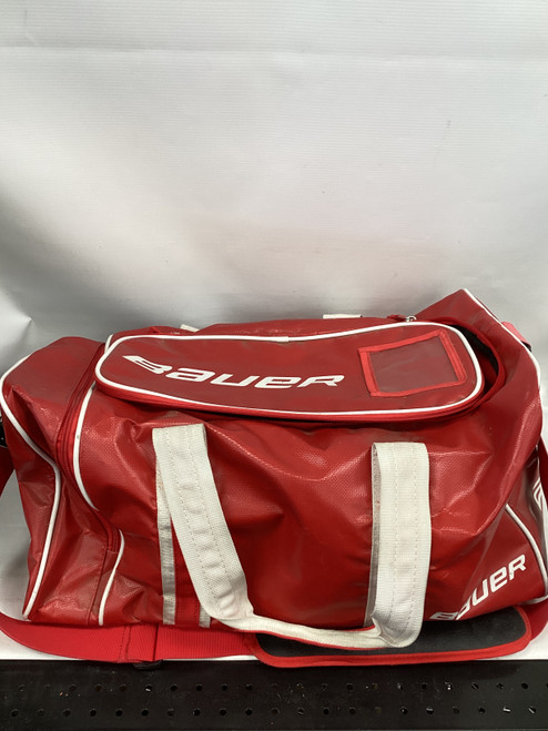 Vist Large View of Product Image Which is Used Bauer Referee Hockey Bag Red