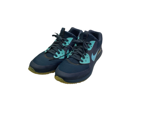 Vist Large View of Product Image Which is Used Nike Mens Golf Shoes Navy Blue Senior 11.5