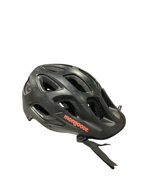 Vist Large View of Product Image Which is Used Mongoose BLACK HELMET Bike Helmet Black One Size