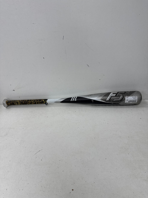 Vist Large View of Product Image Which is Used Marucci F5 BB/SB USSSA 2 3/4 Bat Grey 27"
