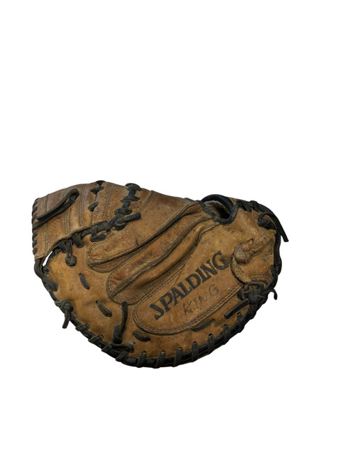 Vist Large View of Product Image Which is Used Spalding TOP FLITE PRO BB/SB Catchers RH Throw Brown 32"
