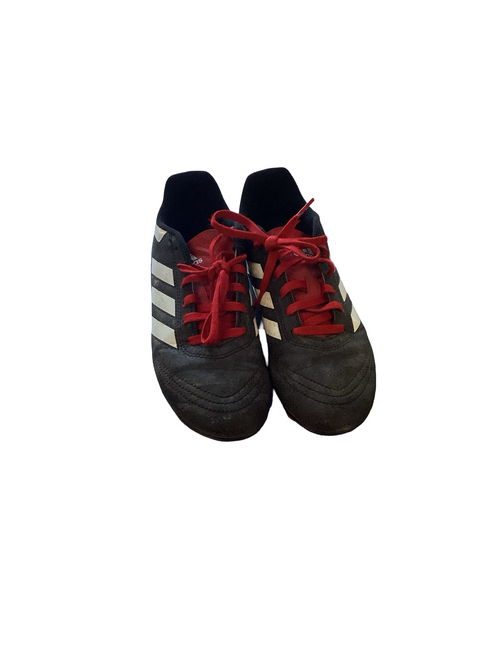 Vist Large View of Product Image Which is Used Adidas Soccer Cleats Black Junior 03