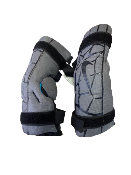 Vist Large View of Product Image Which is Used Nike ELBOW PAD Lacrosse Arm Pads/Guards Grey SM