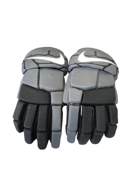Vist Large View of Product Image Which is Used Nike GLOVES Lacrosse Gloves Mens Grey SM