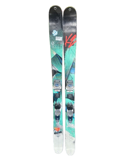 Vist Large View of Product Image Which is Used K2 REMEDY 102 Womens DH Ski/Binding Royal Blue 156 cm