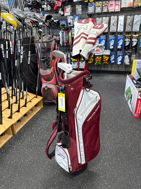 Vist Large View of Product Image Which is Used Ray Cook MANTA RAY 9-12 Jr Package Set LH Red 8 Piece