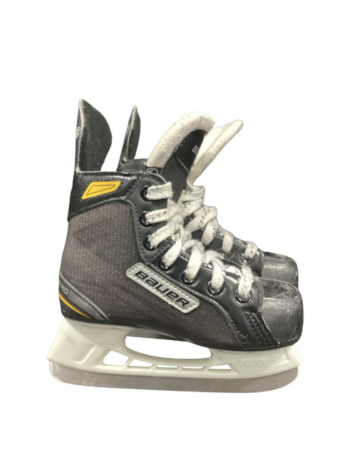Vist Large View of Product Image Which is Used Bauer SUPREME PRO Youth Hockey Skate Youth 11.0