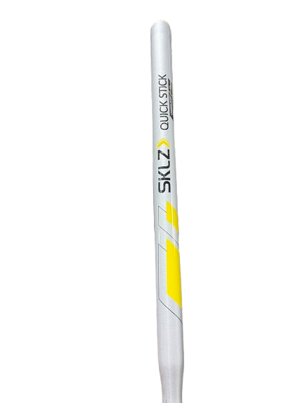 Vist Large View of Product Image Which is Used SKLZ QUICK STICK UNDERLOAD 12OZ BAT BB/SB Training Aid Grey