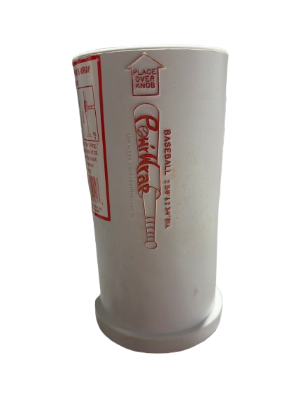 Vist Large View of Product Image Which is Used Pow'r Wrap POWR WRAP BAT WEIGHT BB/SB Training Aid White