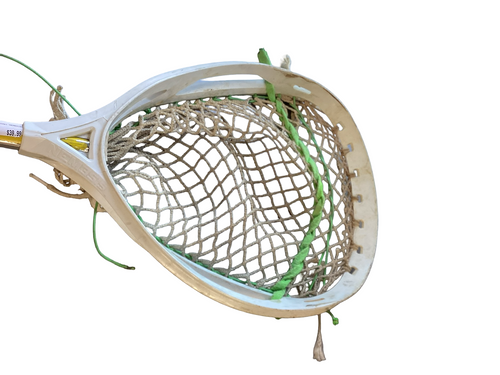 Vist Large View of Product Image Which is Used Warrior NEMESIS Mens Goalie Stick White