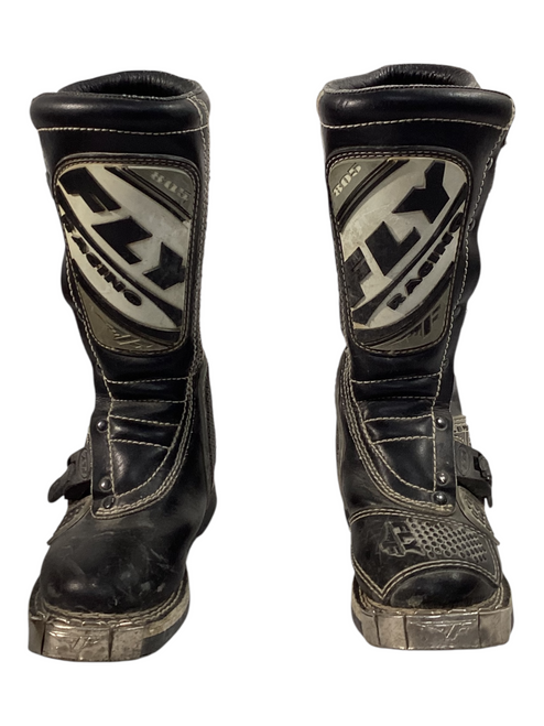 Vist Large View of Product Image Which is Used FLY RACING Junior Boots Black Junior 02