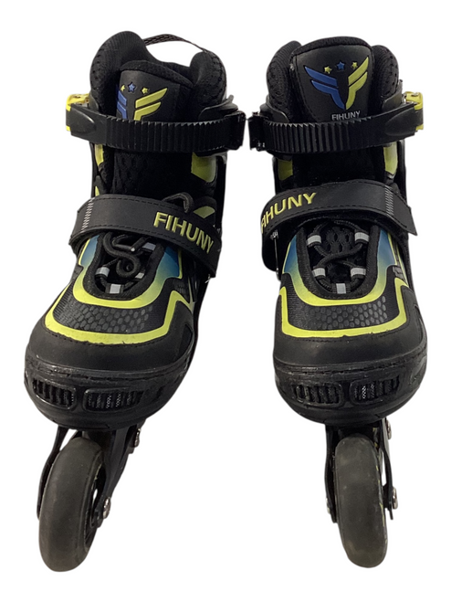 Vist Large View of Product Image Which is Used FIHUNY Junior Aggressive Skates Black Junior 01
