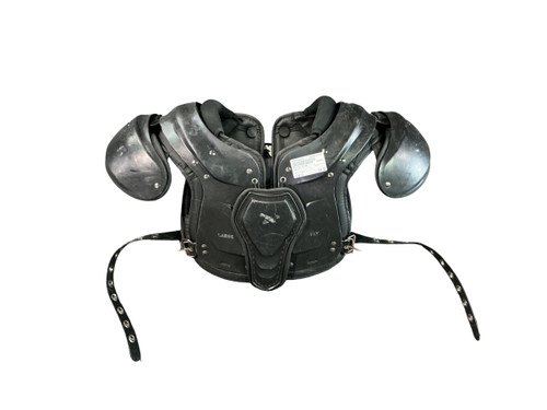 Vist Large View of Product Image Which is Used Xenith FLYTE FB Shoulder Pads Black LG