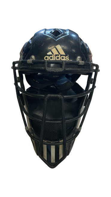 Vist Large View of Product Image Which is Used Adidas HELMET Catchers Helmet w/Mask Black SM