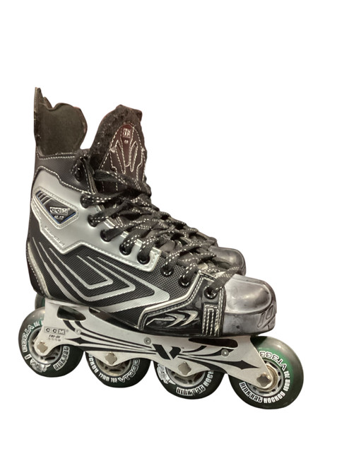 Vist Large View of Product Image Which is Used CCM 2.0 Junior Aggressive Skates Black Junior 04